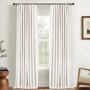 Blackout Beige Curtains 50x90